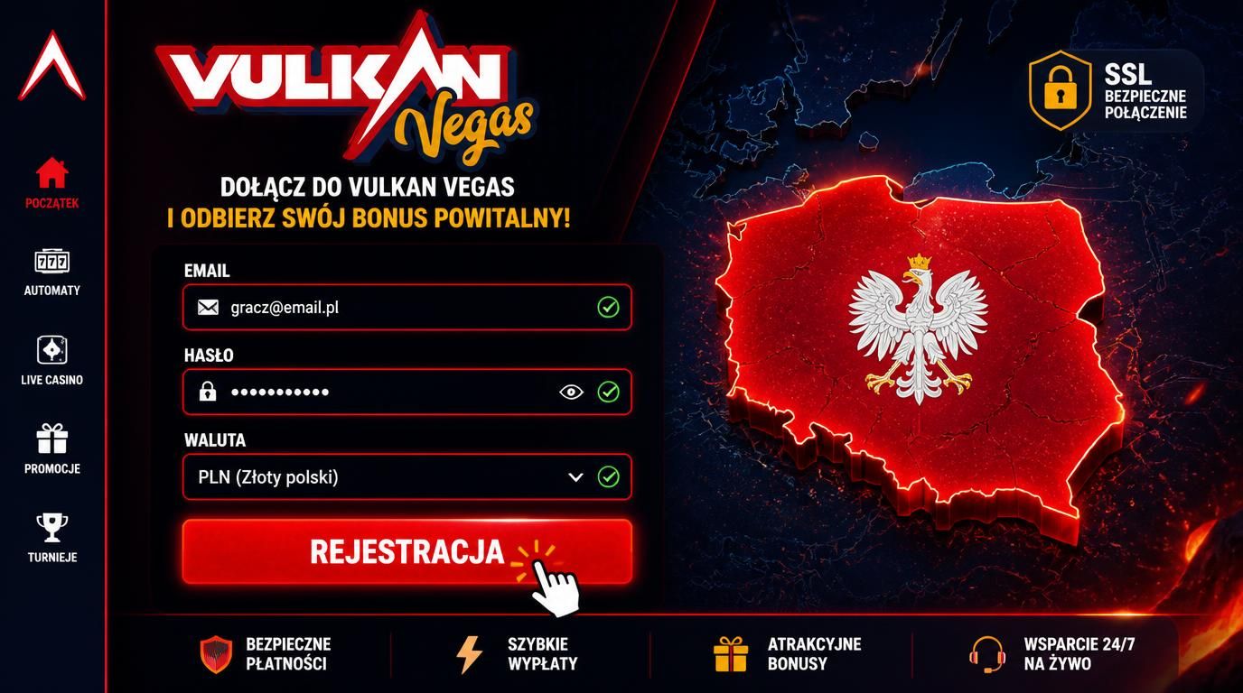 Interfejs rejestracji z formularzem SSL i polskim kontekstem