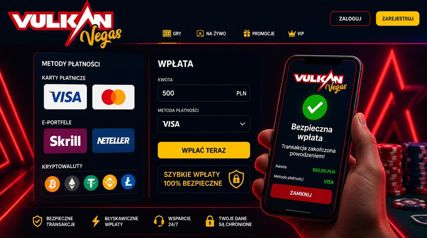 Bezpieczna wpłata metodami znanymi w Polsce – karta, e-portfel, krypto